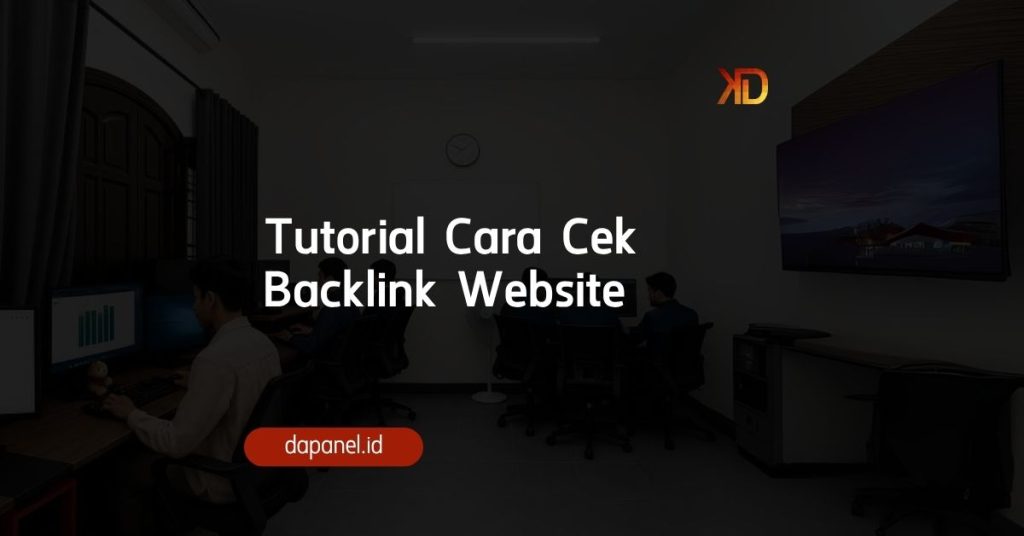 Tutorial Cek Backlink Website
