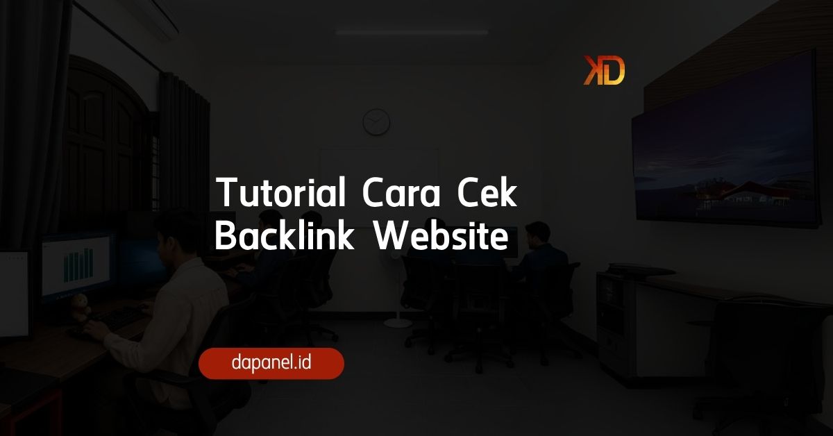 Tutorial Cek Backlink Website