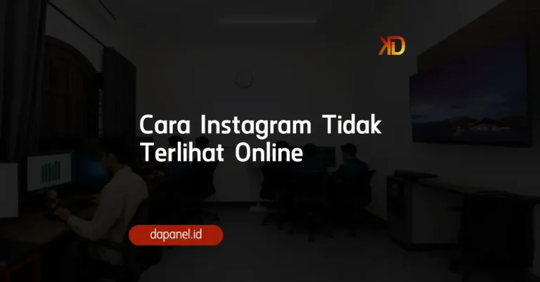 Cara Instagram tidak terlihat online