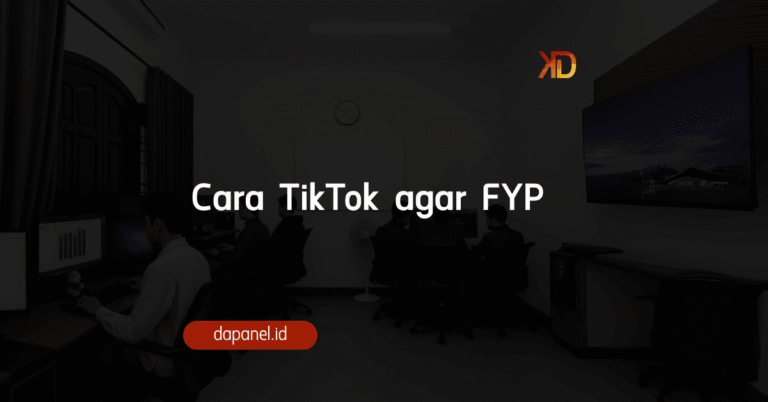 Cara TikTok agar fyp