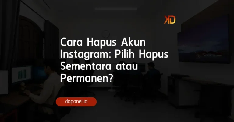 Hapus Akun Instagram Sementara Vs Permanen