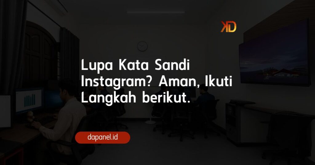 Lupa Kata Sandi Instagram Aman, Ikuti Langkah berikut.