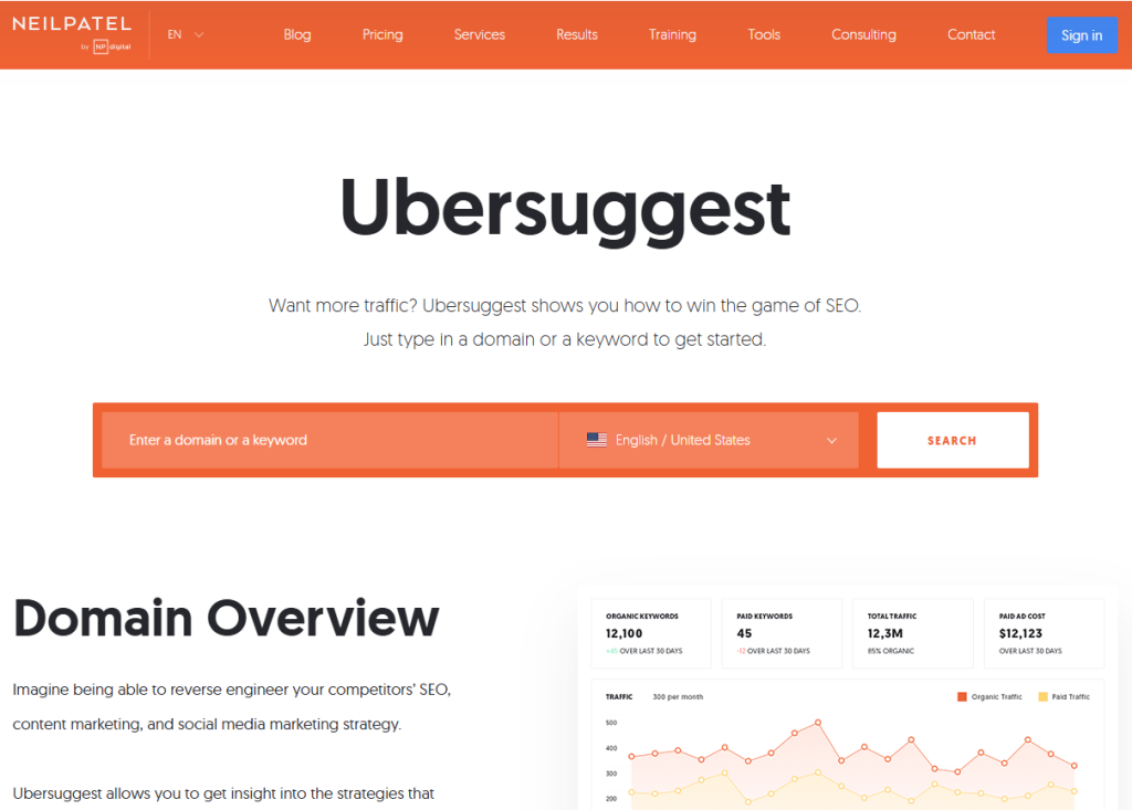 ubersuggest