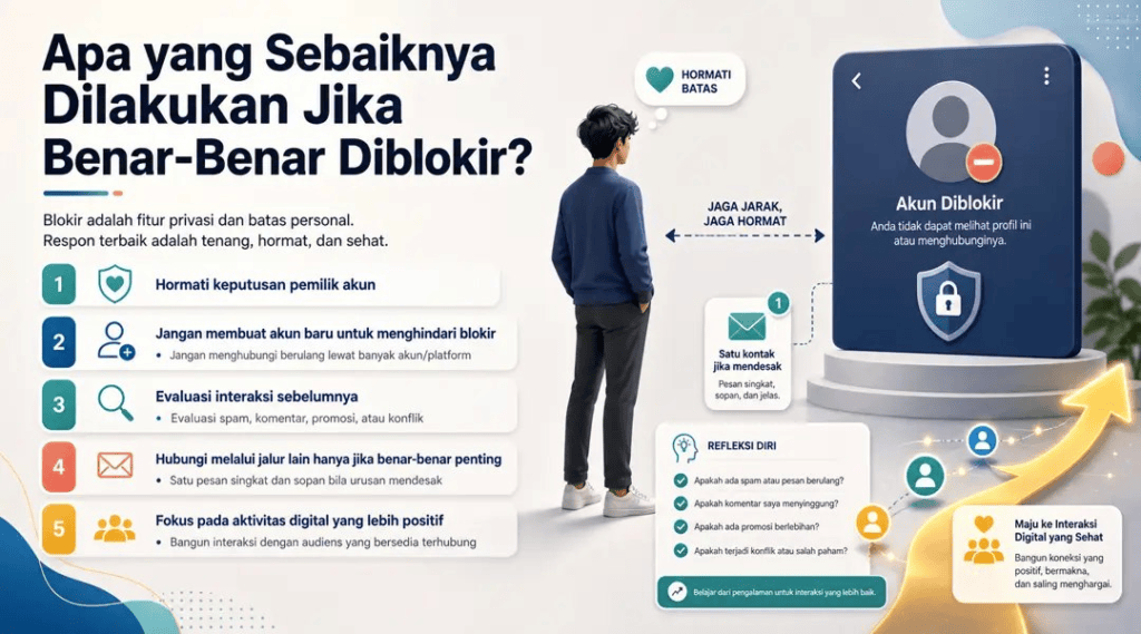 Apa yang Sebaiknya Dilakukan Jika Benar-Benar Diblokir?