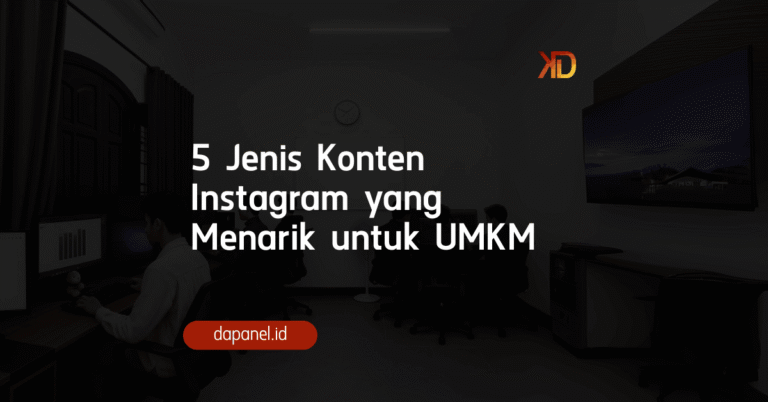 5 Jenis Konten Instagram yang Menarik untuk UMKM