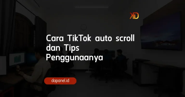 Cara TikTok auto scroll