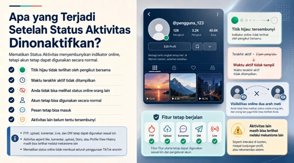 Apa yang Terjadi Setelah Status Aktivitas Dinonaktifkan?