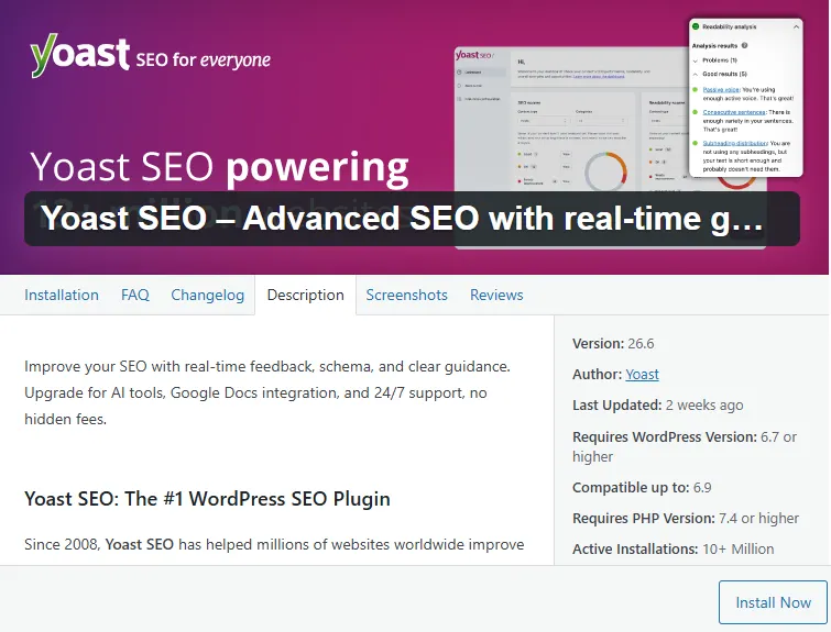 plugin yoast seo