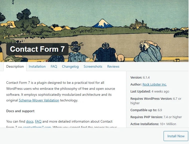 plugin Contact Form 7