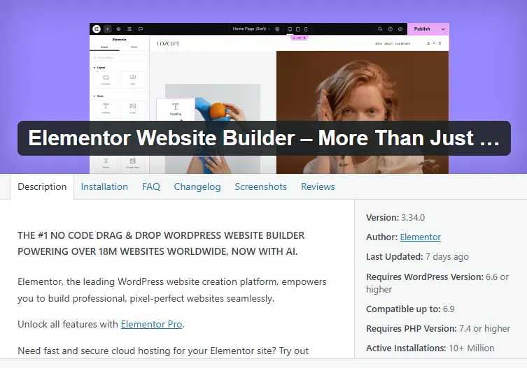 plugin elementor