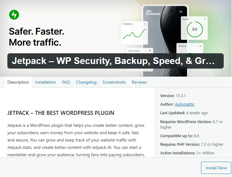 plugin Jetpack