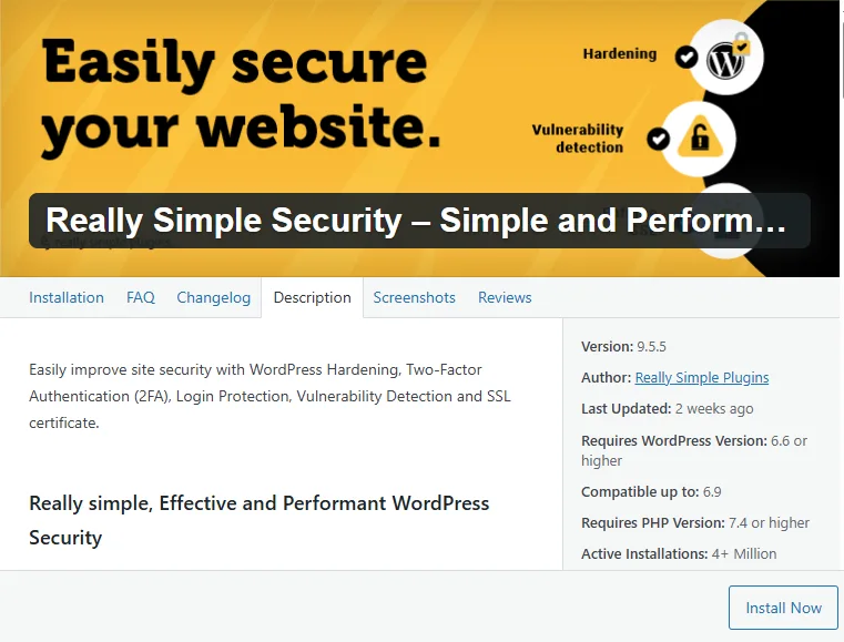 plugin Really Simple SSL