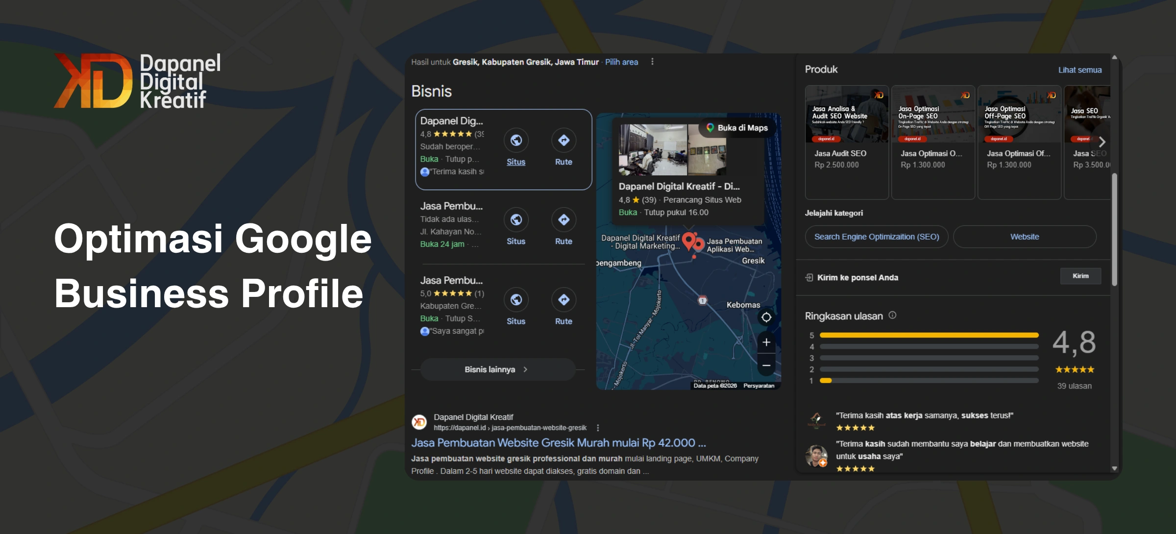 Optimasi Google Business Profile