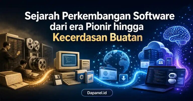 Sejarah Perkembangan Software